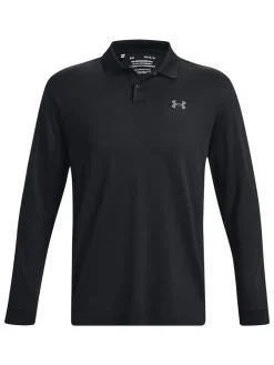 Under Armour Shirts|Matchplay Long Sleeve Polo - Black