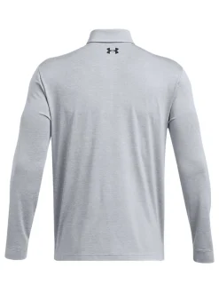 Under Armour Shirts|Playoff 3.0 Long Sleeve Polo - Steel/Mod Grey/Black