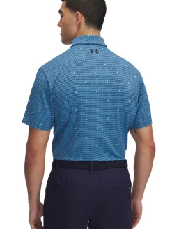 Under Armour Shirts|Playoff 3.0 Printed Polo - Ether Blue/Stream