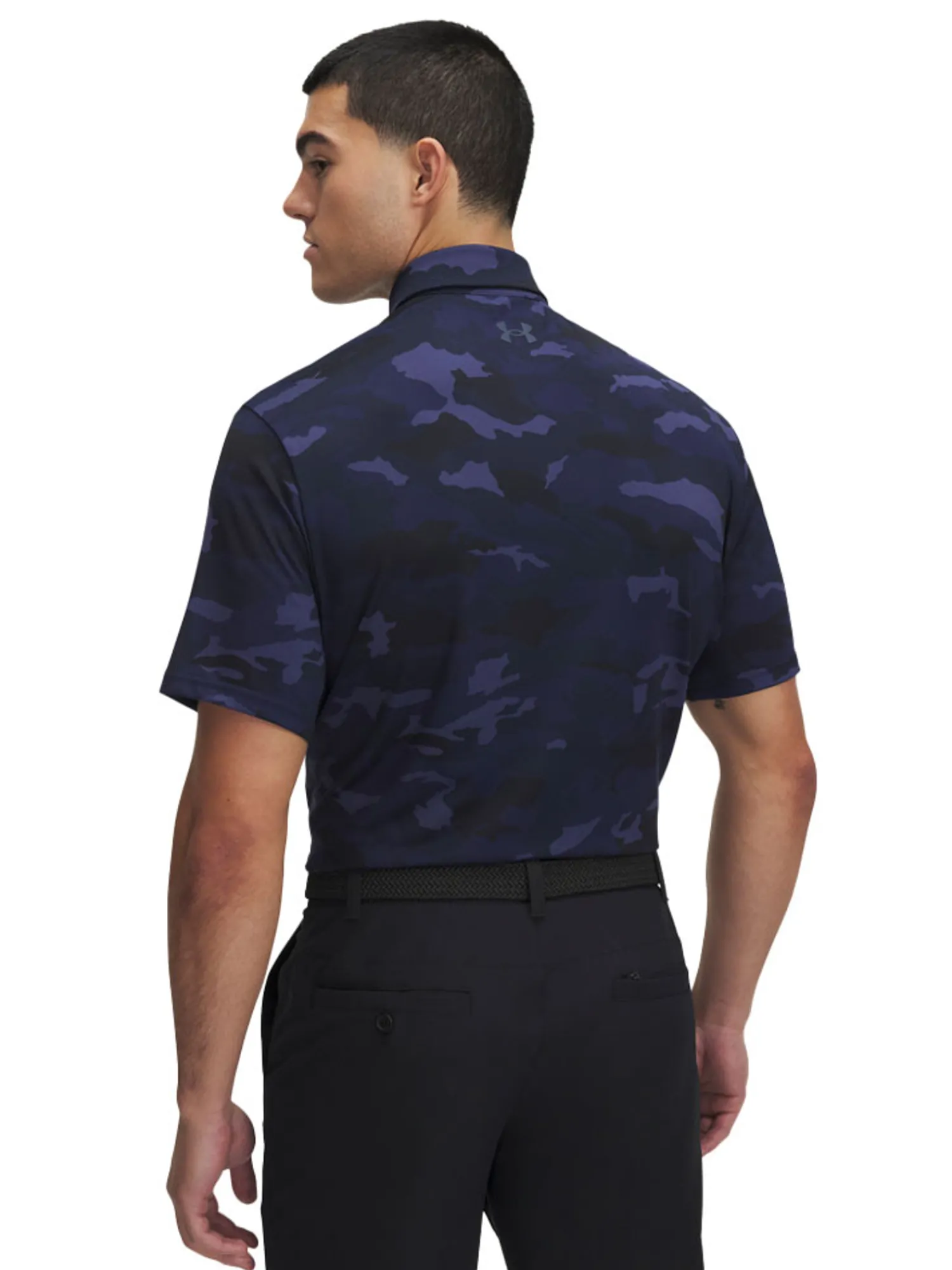 Under Armour Shirts|Playoff 3.0 Printed Polo - Midnight Navy/Downpour Grey