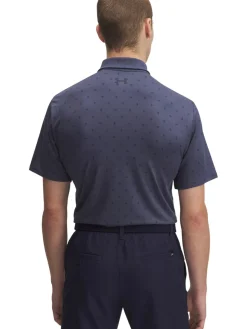 Under Armour Shirts|Playoff 3.0 Printed Polo - Downpour Grey/Midnight Navy