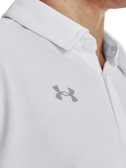 Under Armour Clearance Clothing|Team Tech Polo Shirt - White