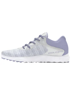 Under Armour Clearance Shoes|Women's Charged Breathe 2 Knit Spikeless Golf Shoes - Celeste