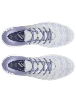 Under Armour Clearance Shoes|Women's Charged Breathe 2 Knit Spikeless Golf Shoes - Celeste