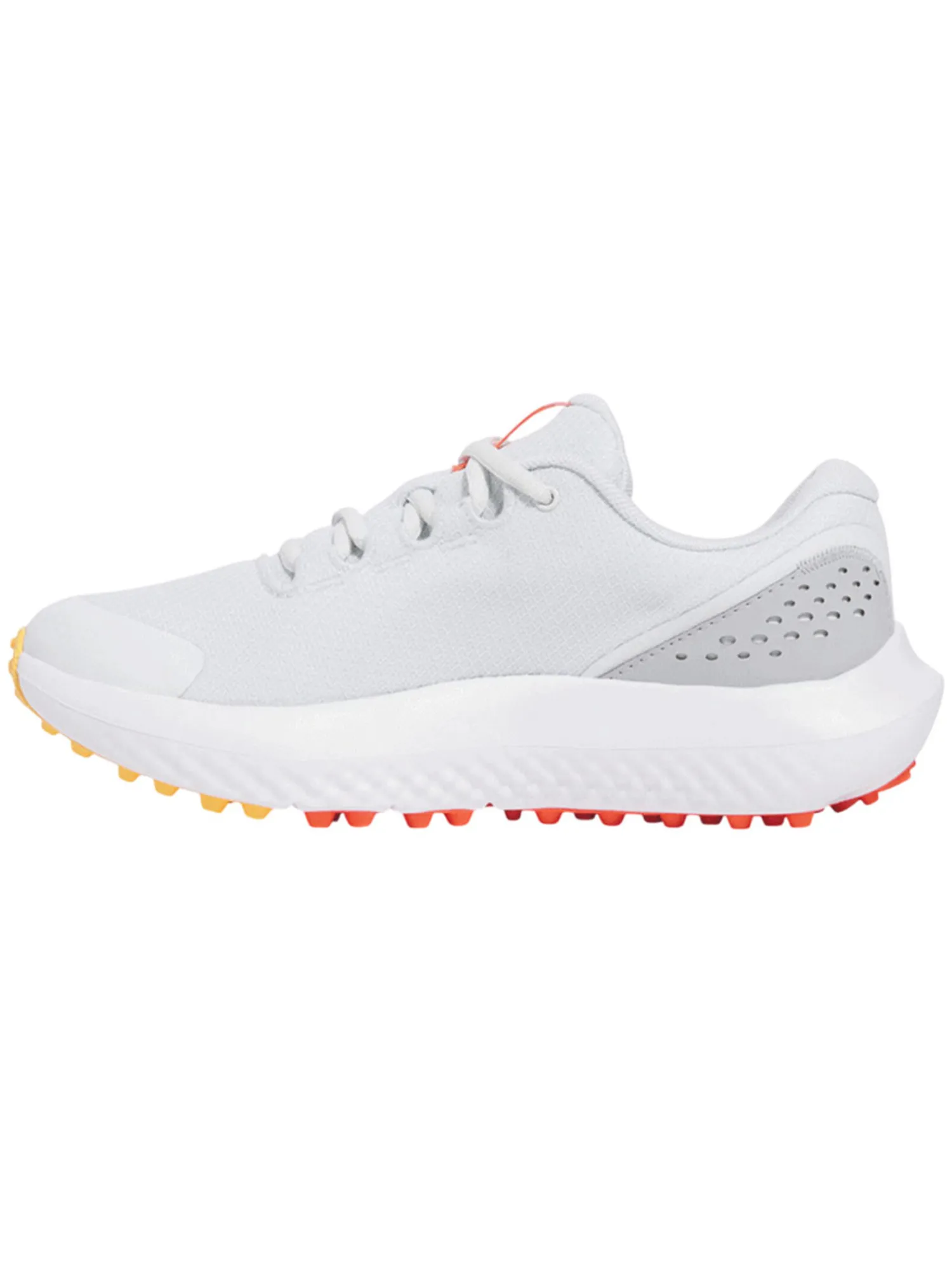 Under Armour Junior Golf Shoes|Youth Surge Golf Shoes - Distant Grey/Mod Grey