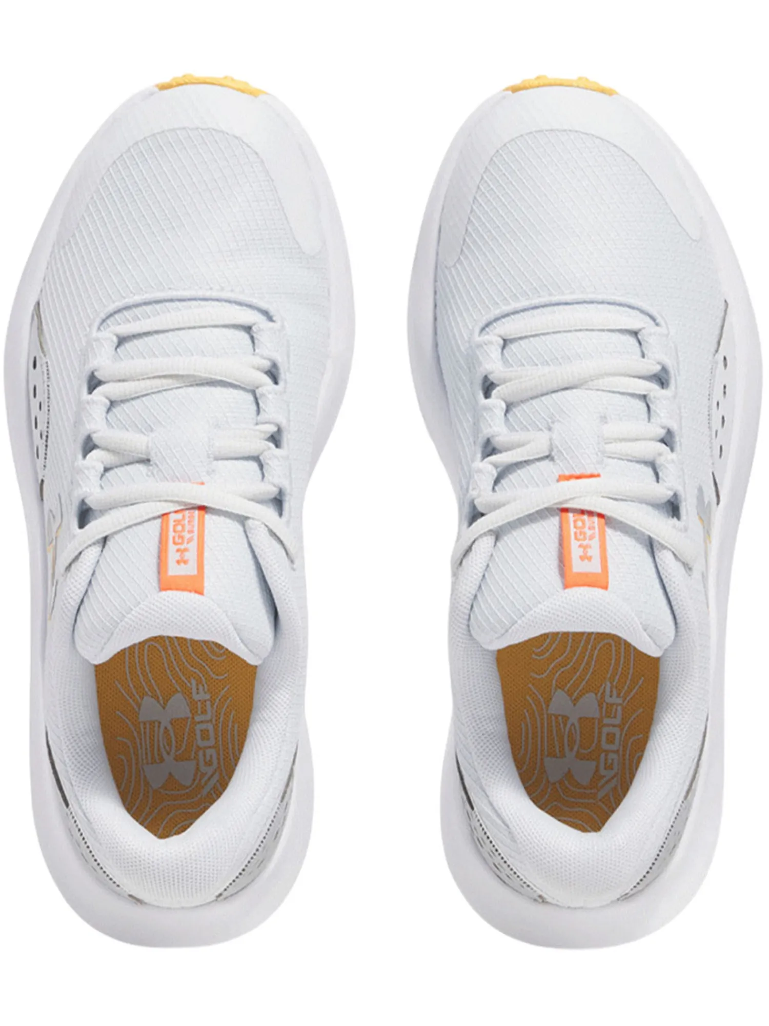 Under Armour Junior Golf Shoes|Youth Surge Golf Shoes - Distant Grey/Mod Grey