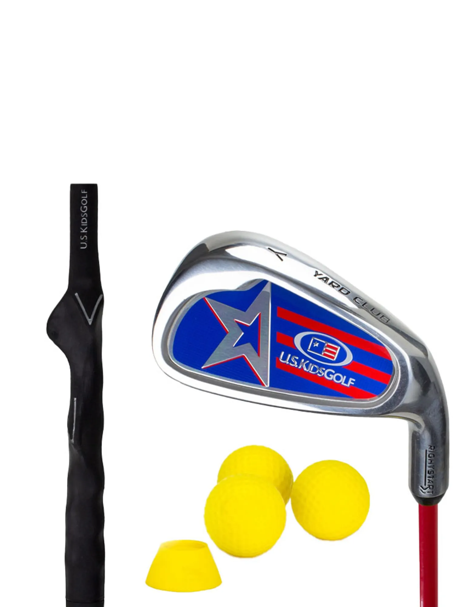 US Kids Single Irons|Golf RS36 Yard Club with 3 Balls & Tess