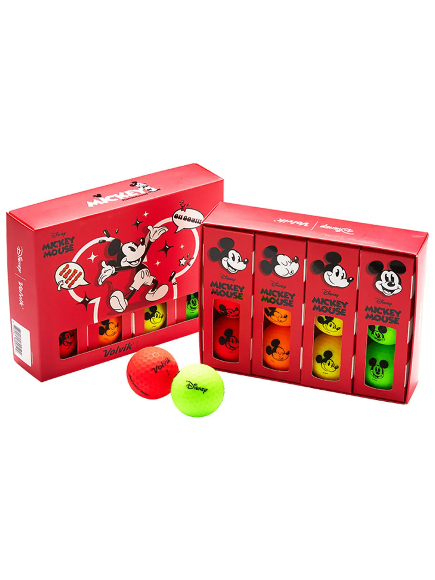 Volvik New Golf Balls|Novelty Golf Balls|Vimat Mickey Dozen Golf Balls - Multi