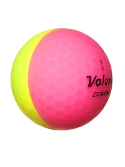 Volvik New Golf Balls|Vivid Combi Golf Balls - 1 Dozen Multi