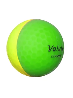 Volvik New Golf Balls|Vivid Combi Golf Balls - 1 Dozen Multi