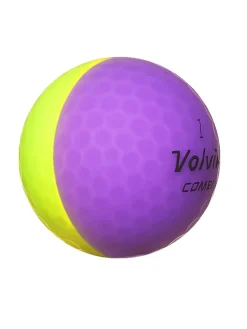 Volvik New Golf Balls|Vivid Combi Golf Balls - 1 Dozen Multi