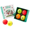 Volvik Novelty Golf Balls|Vivid Disney Christmas 4 Pack - Multi