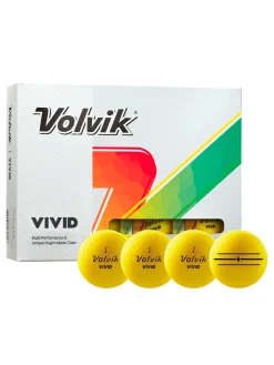 Volvik New Golf Balls|Clearance Gloves|Vivid Focus Golf Balls